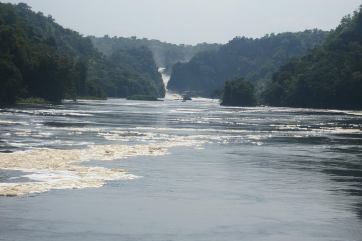 Launch cruise on the Victoria Nile