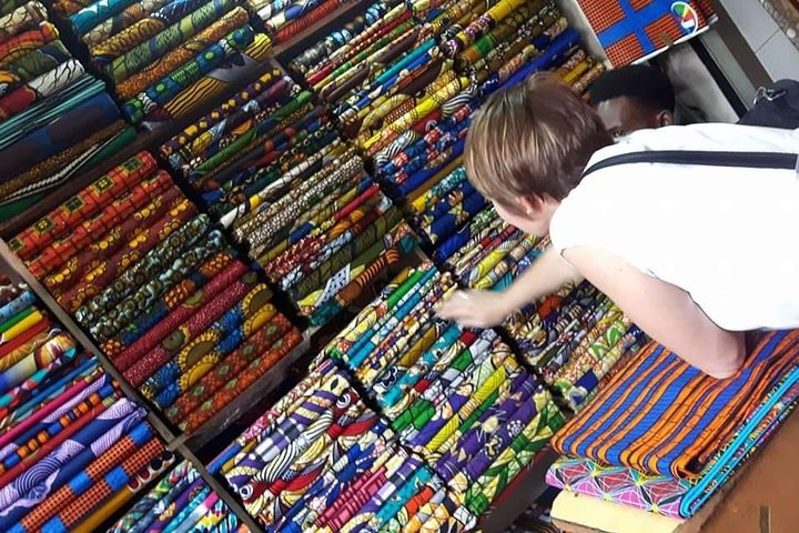 African Fabric Market Tour  - Photo 1 of 5