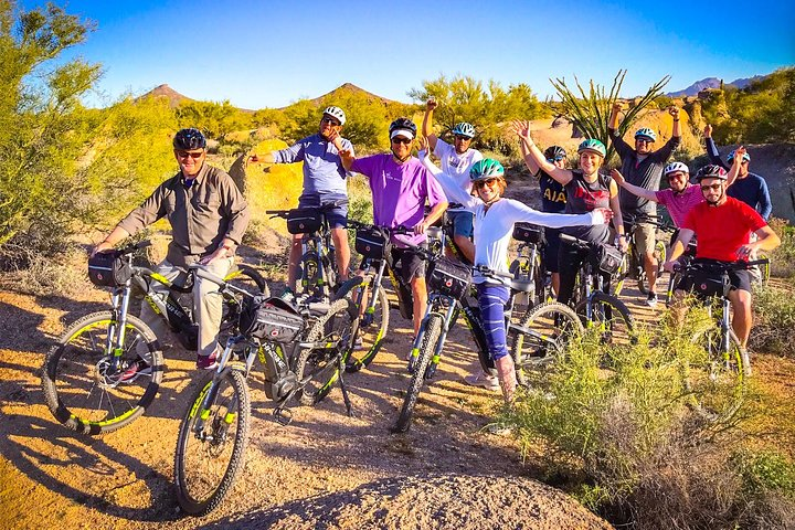 Arizona Desert Guided E-Bike Adventure in Scottsdale Pelago