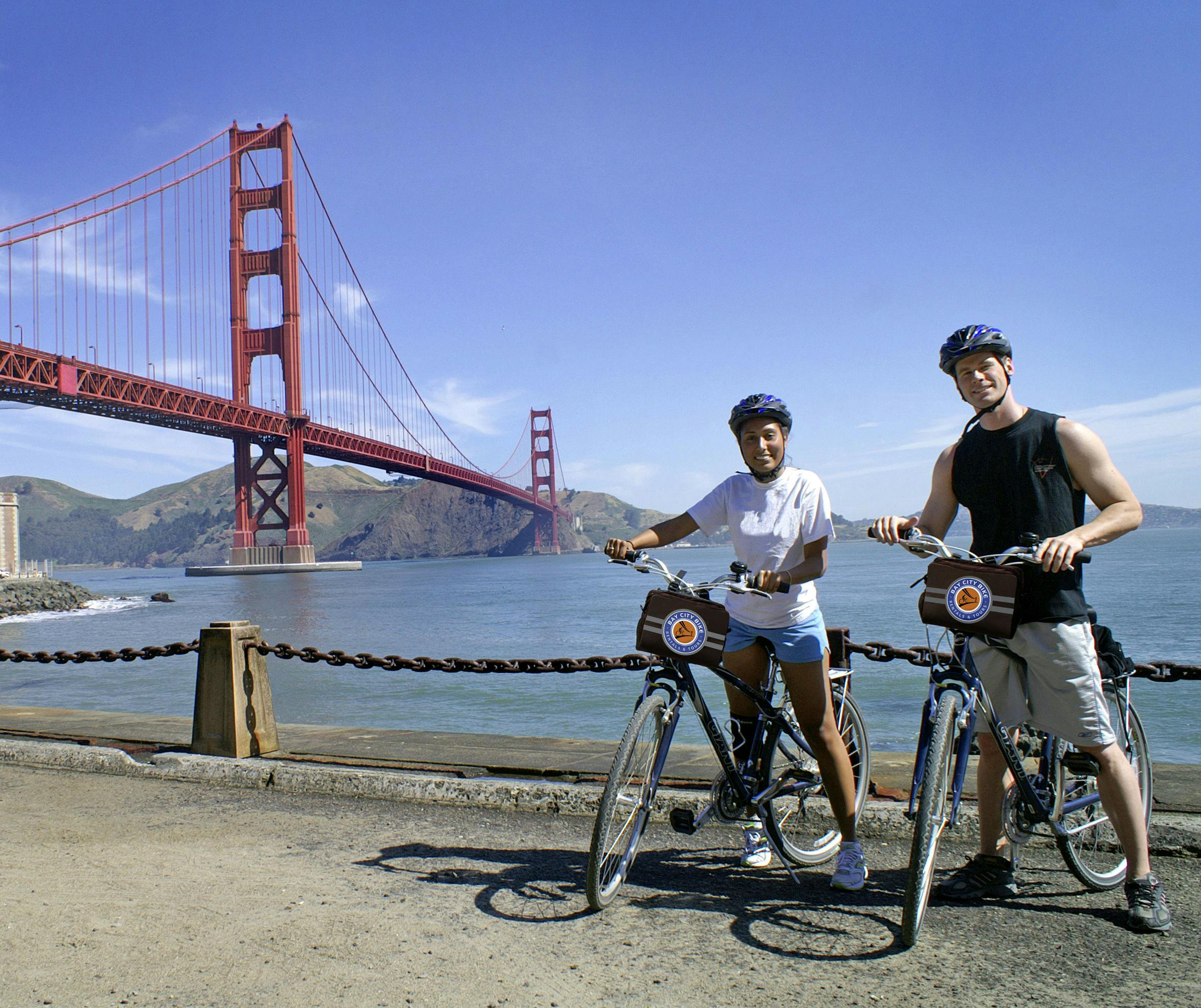 Golden Gate Bridge to Sausalito: Guided Bike Tour from San
