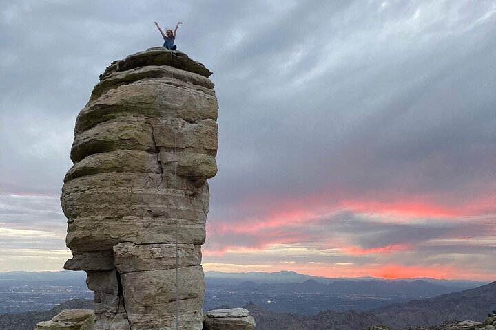 Private Lemmon Rock Climbing Half-Day Tour in Arizona in