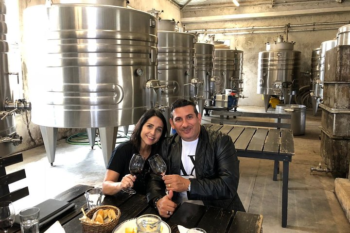 Romantic Tasting in Cellar