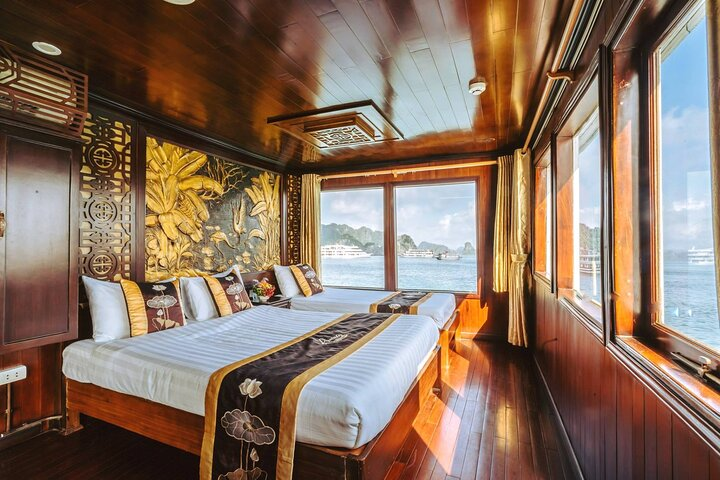 2D1N Explore Spectacular Halong on 4-star Renea Cruise | enjoy KAYAK, SUNDECK - Photo 1 of 7