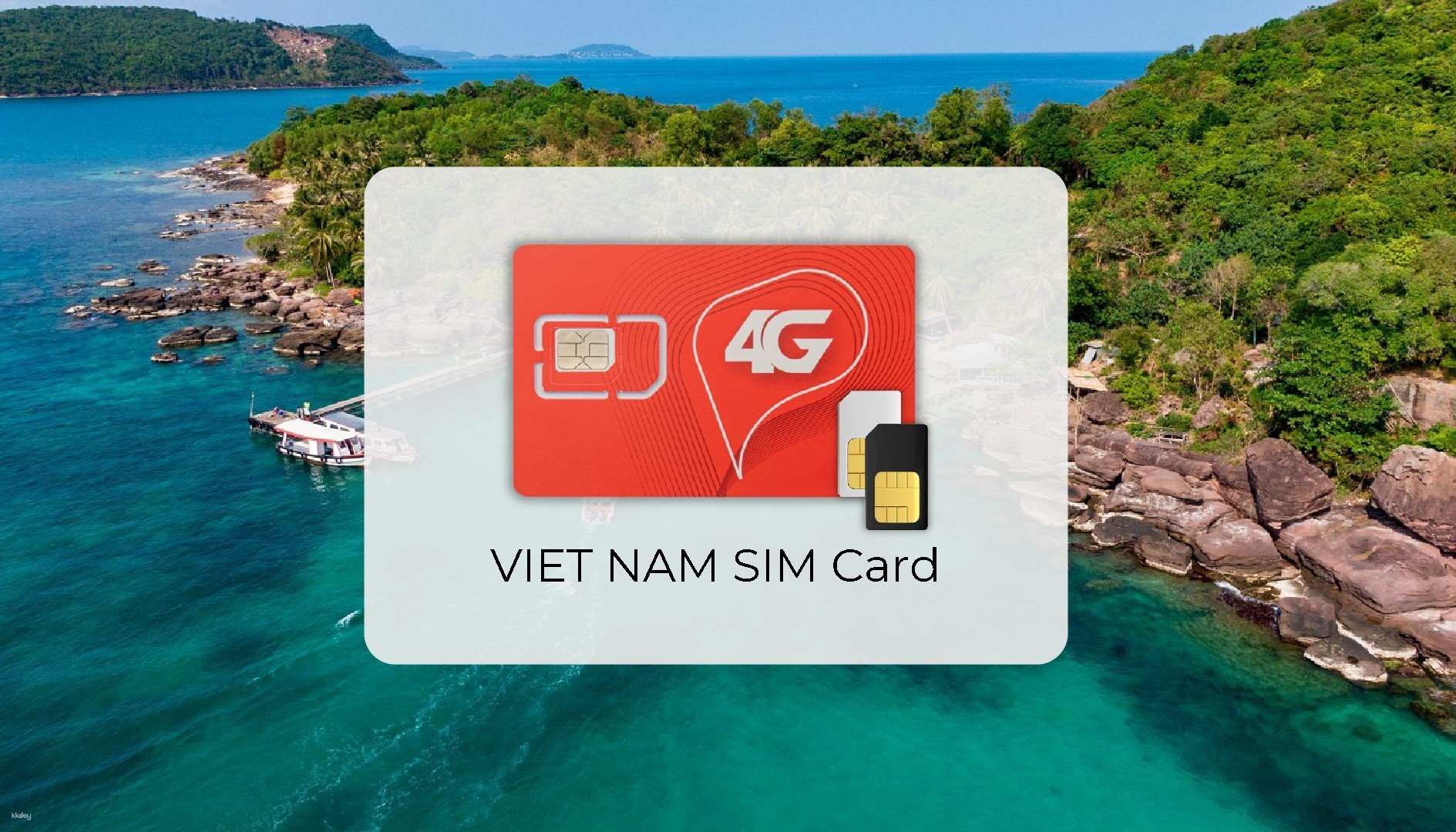 Stay connected while exploring Phu Quoc's stunning beaches and lush landscapes. Share your adventures effortlessly with friends using the reliable 4G SIM card ensuring you’re always online.