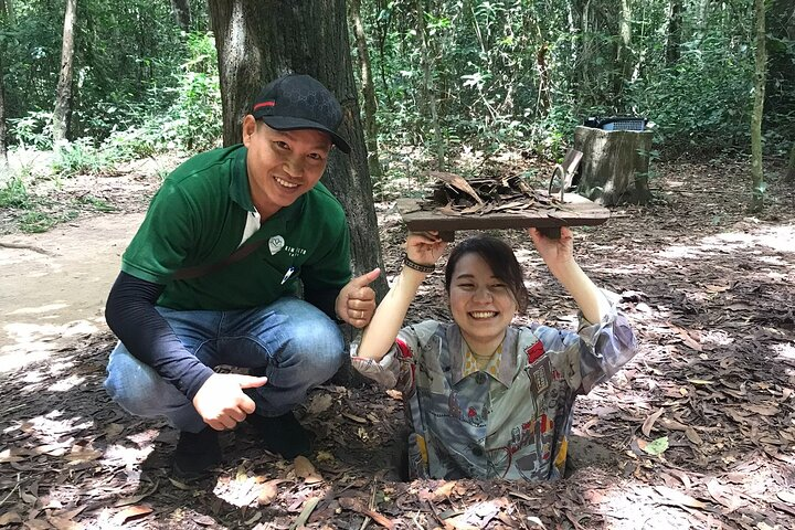 Explore the secrets of the Cu Chi Tunnels where history springs to life as you immerse yourself in the ingenuity of wartime architecture and local heritage. Discover the hidden world beneath the surface.