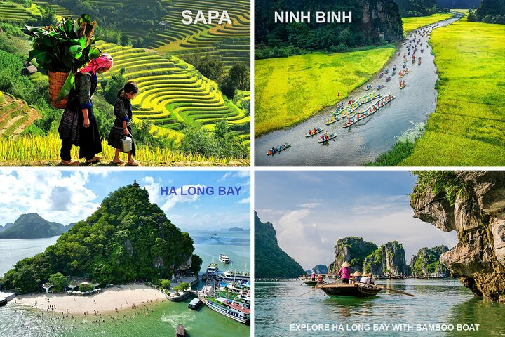 The north Vietnam with Hanoi - Ninh Binh - Sapa - Ha Long
