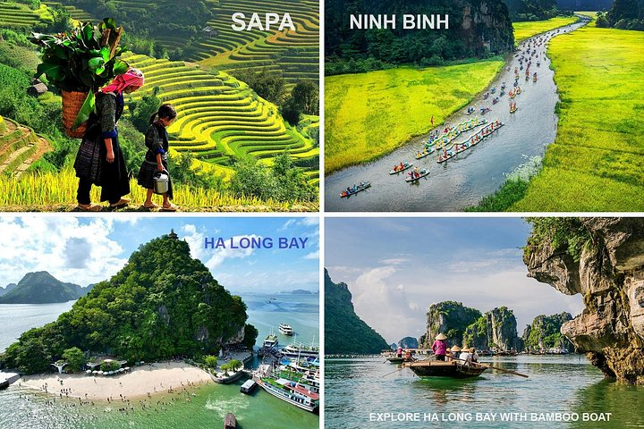 The north Vietnam with Hanoi - Ninh Binh - Sapa - Ha Long