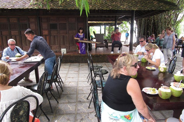 Traditional House , fresh coconut 