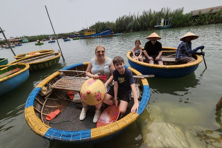 Bamboo Basket Boat Ride &Hoi An Ancient City Walking Private Tour - Photo 1 of 18