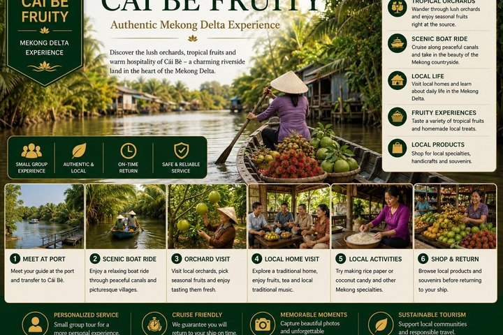 Cai Be Fruity Village 1 Day tour - Photo 1 of 6
