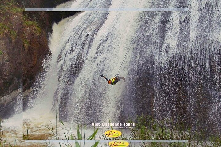 Best Canyoning tour Dalat at Datanla waterfall