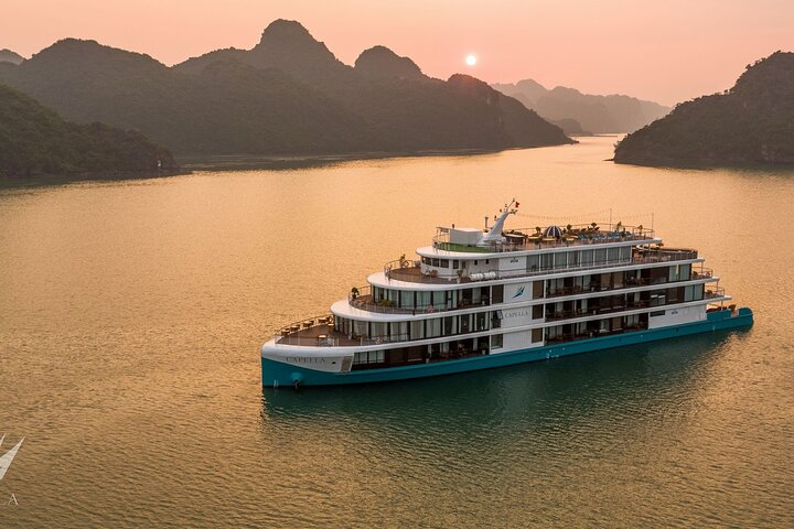 6-star Capella cruise Halong Bay & Lan Ha Bay 2D1N from Hanoi - Photo 1 of 7