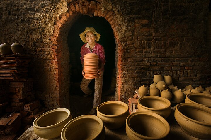 Combo: Thanh Ha Pottery Villages Park And Basket Boat-For 2 Pax - Photo 1 of 11