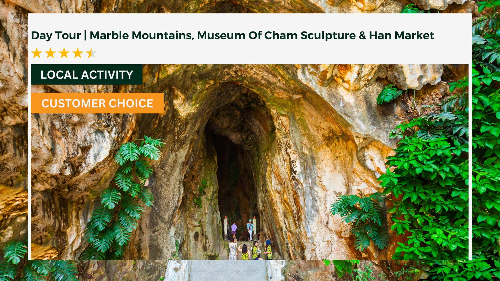 Da Nang Day Tour: Marble Mountains, Museum Of Cham Sculpture & Han Market - Photo 1 of 6