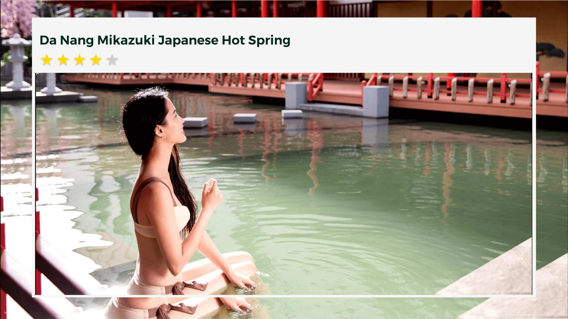 Mikazuki Water Park 365 & Onsen Experience in Da Nang - Photo 1 of 9