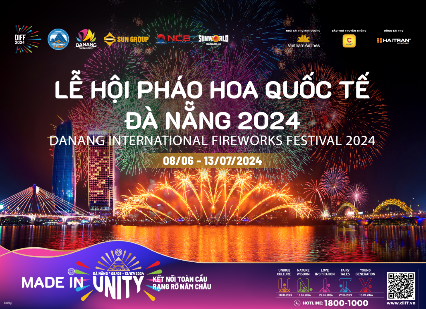 DIFF 2026 | Danang International Fireworks Festival Ticket | Vietnam - Photo 1 of 8