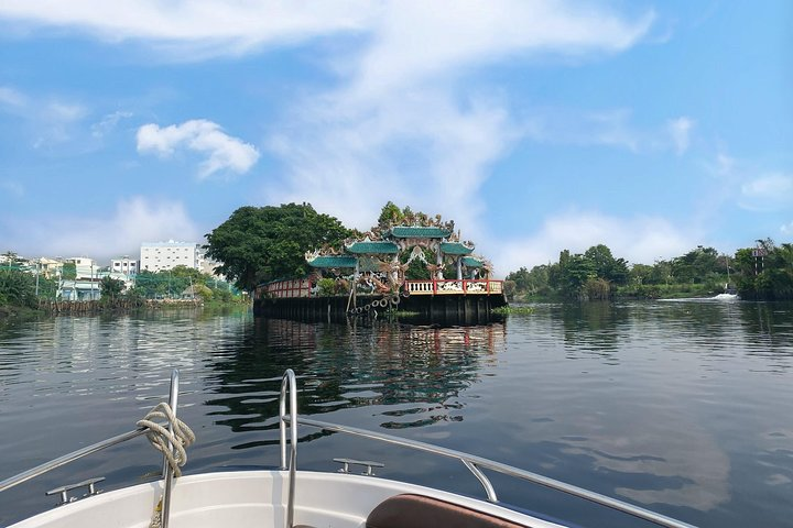 Private Speedboat Tour to Saigon’s Hidden Dragon Floating Temple - Photo 1 of 8
