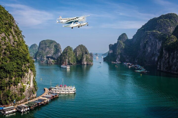 Explore Halong Bay by New Seaplane and Luxury Cruise in 1 Day - Photo 1 of 24