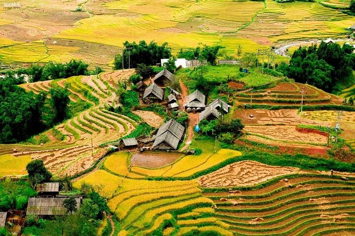 Wander through lush terraces and discover local villages where rich flavors and everyday traditions invite you to savor the essence of Sapa's culture and stunning landscapes.