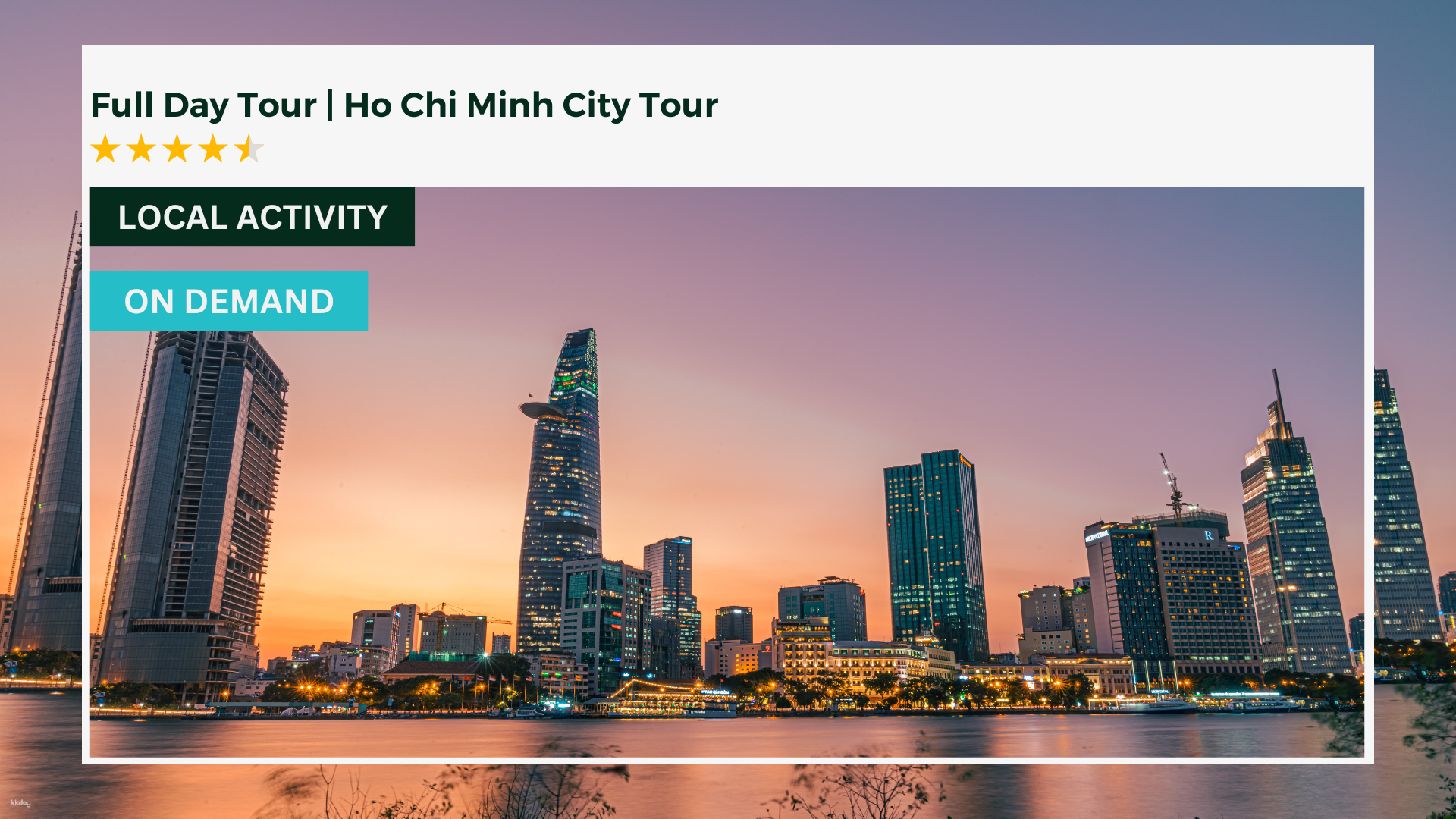 Full Day Tour | Ho Chi Minh City Tour: Independence Palace, War Remnants Museum, Chinatown, Water Bus Experience - Photo 1 of 7