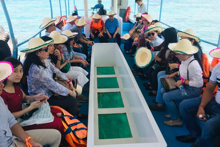 Glass-bottom boat trip on Nha Trang Bay full day tour  - Photo 1 of 5