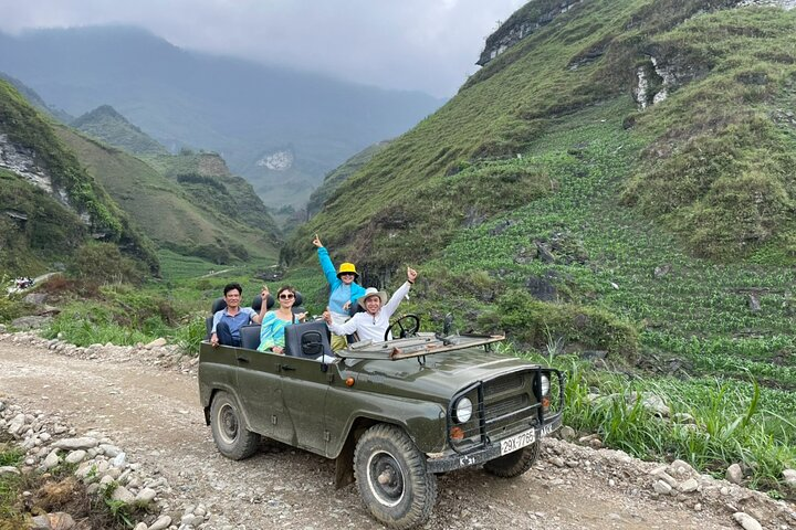 Ha Giang Army Open Air Jeep Tour 3 Day Get Off the Beaten track - Photo 1 of 8