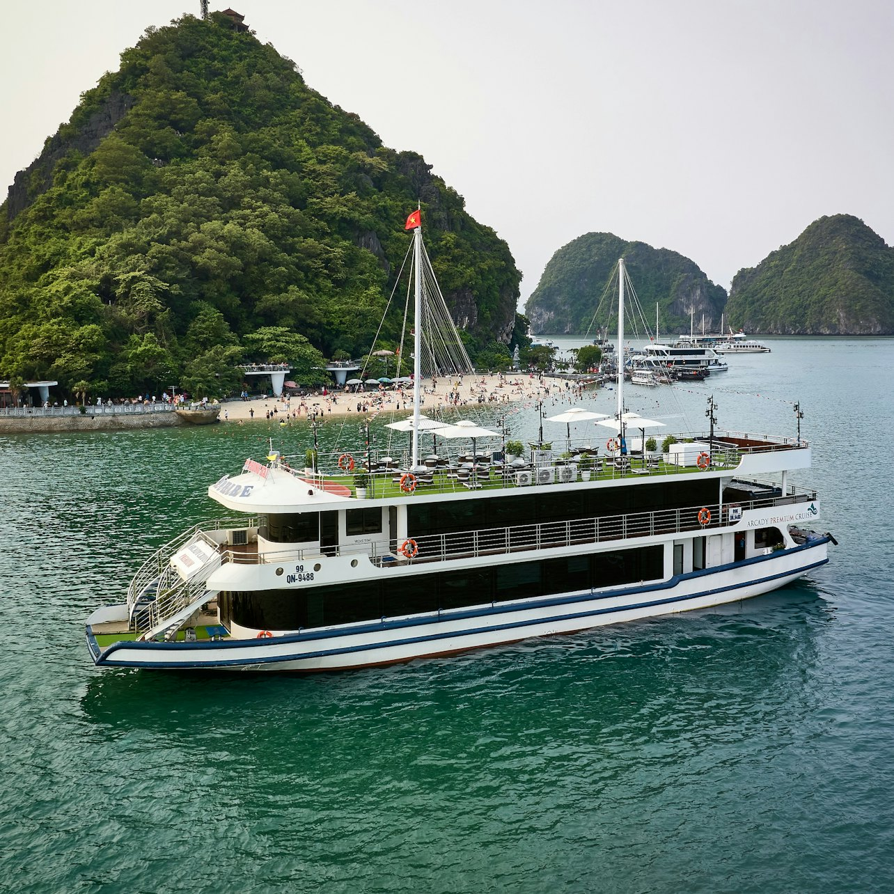 Hạ Long Bay: Full-Day Arcady Cruise + Lunch - Photo 1 of 14
