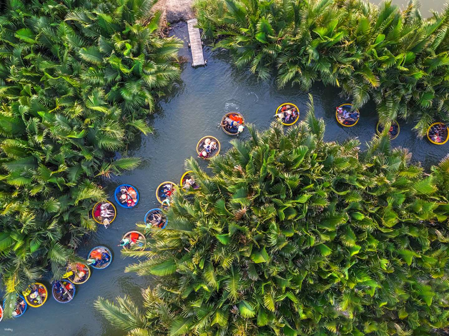 Experience Hoi An's local life by fishing in the Bay Mau coconut forest enjoying fresh local dishes and singing karaoke with friends on a relaxing boat ride.