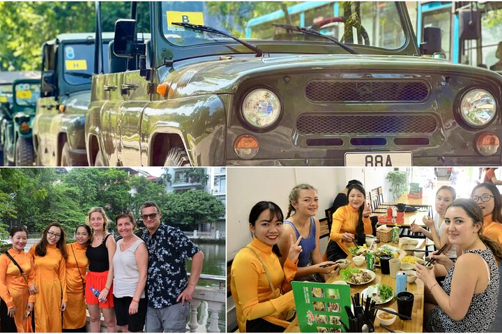 Hanoi Food, Culture, Sightseeing & Fun By Vietnam Army Jeep - Photo 1 of 25