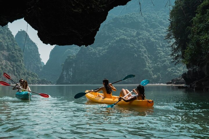 Hanoi : Halong & Lan Ha Bay Luxury 5-Star Balcony Cruise (2D1N) - Photo 1 of 8