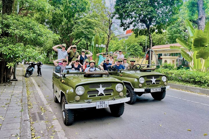 Hanoi City Tour by Jeep Car or Motorbike - Photo 1 of 2