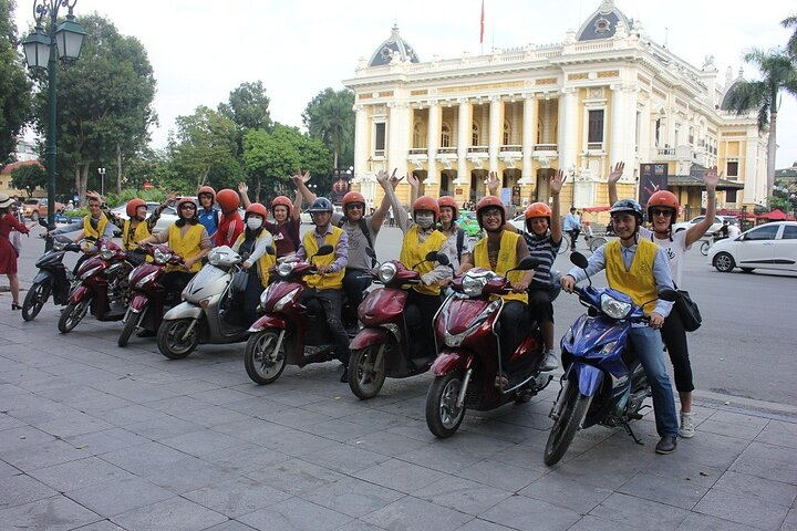 Hanoi Street Food Tour By Motorbike + Sightseeing SAFE & FUN - Photo 1 of 13