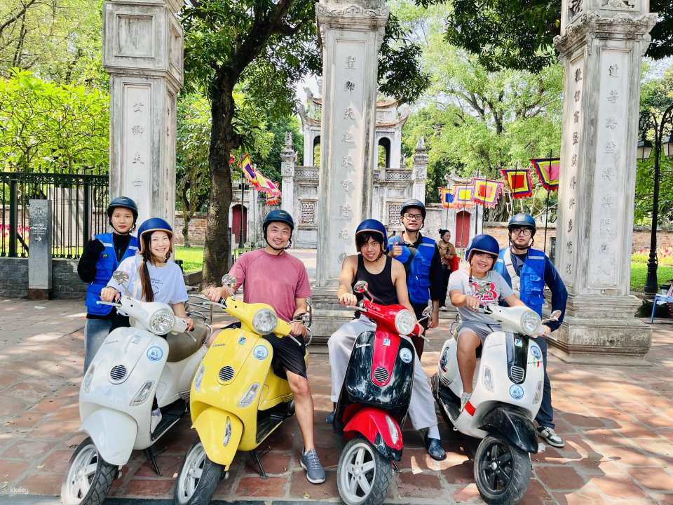 Hanoi Highlights Vespa Tour with Street Food: Immerse in REAL Hanoi, History, Culture, and Local Lifestyle | Vietnam - Photo 1 of 5