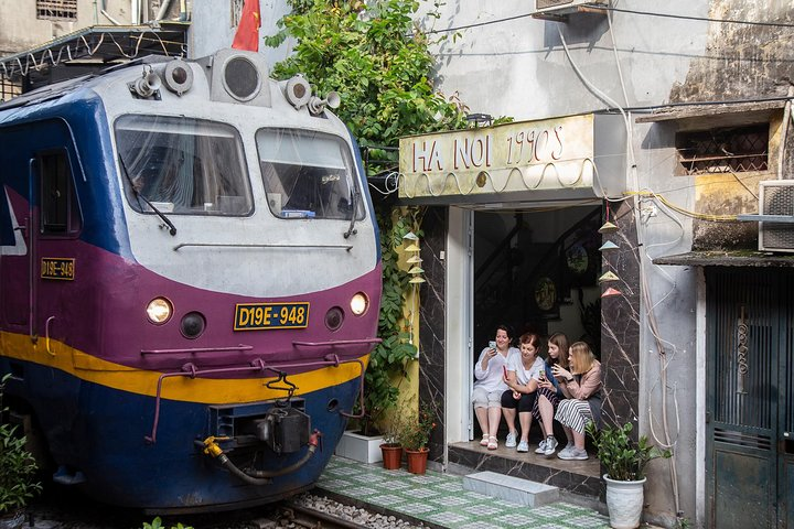 Vietnam Unique train street