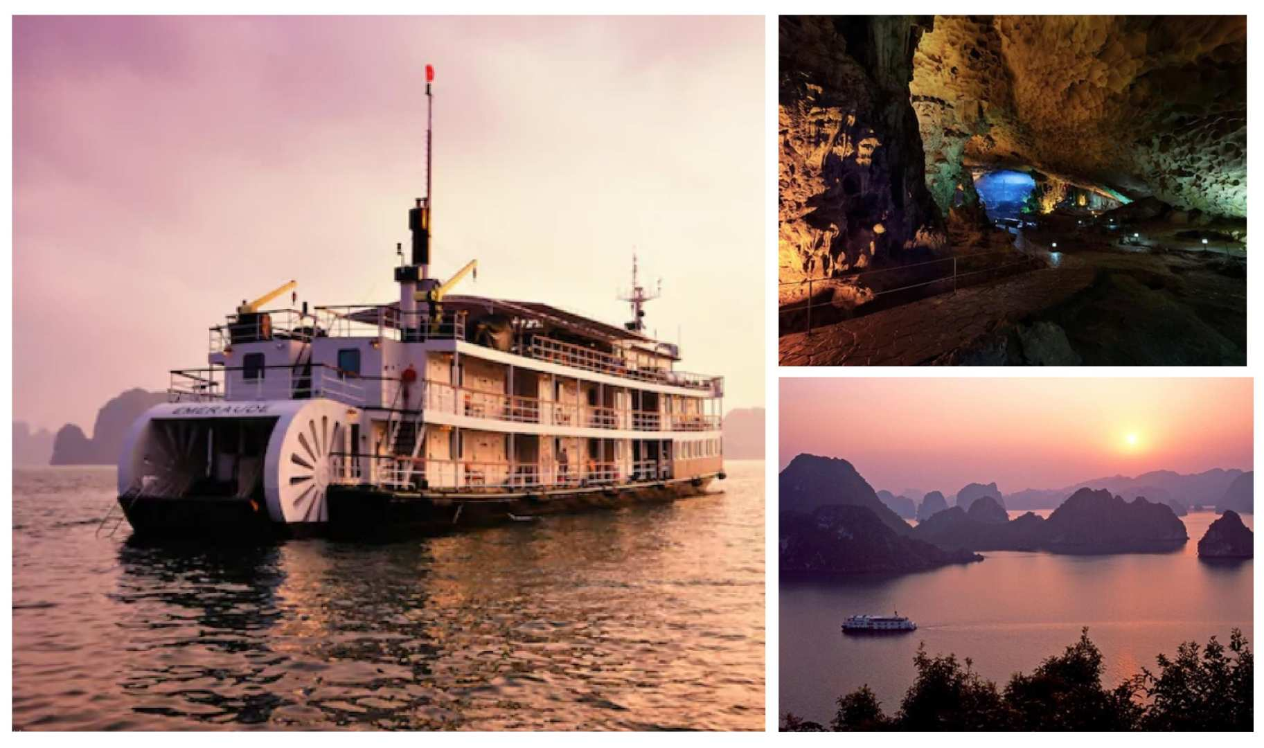 [Departing from Hanoi] Cruise the World Heritage Site of Halong Bay on the luxurious replica ship Emeraude for 2 days and 1 night (including 1 lunch, 1 dinner, 1 breakfast, Japanese guide plan available, hotel transfer included) - Photo 1 of 10