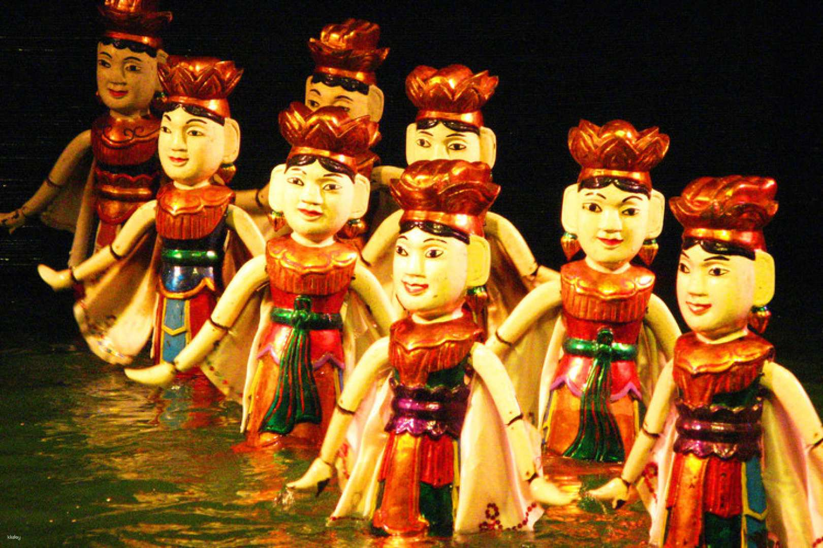 Departing from Hanoi | Vietnam Water Puppet Show + Vietnamese Dinner | Hotel Pick-up and Drop-off Included / Time Specific Available - Photo 1 of 8