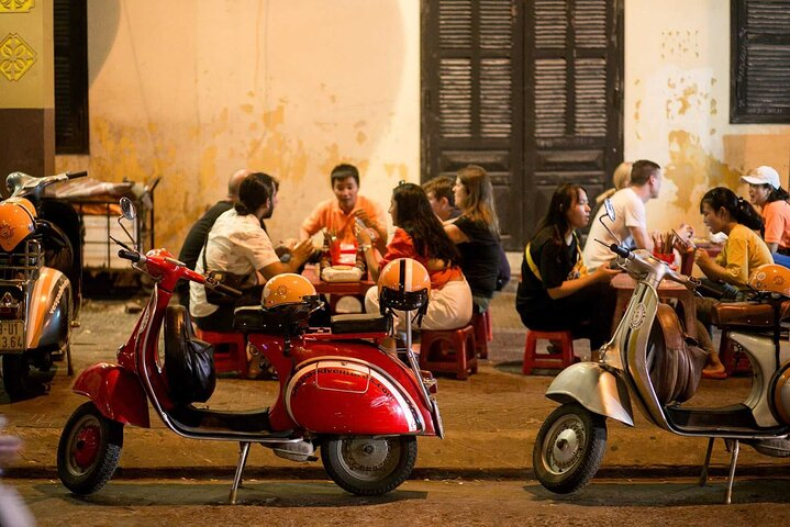 Hoi An foodie night tour by Vespa - Photo 1 of 4
