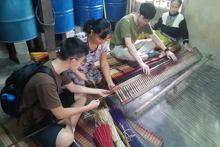 Trà Quế vegetables farmingvillage on Motorcycle,making Mats,Lunch - Photo 1 of 25