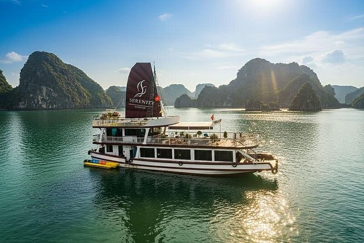 Lan Ha Bay day tour from Cat Ba, Hanoi Serenity Boutique Cruise - Photo 1 of 25