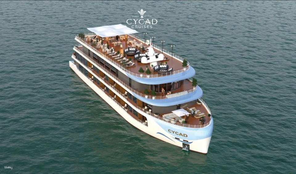 [NEW ROUTE ] 2D1N | 6 Stars CYCAD Cruise | Ha Long Bay & Bai Tu Long Bay with Thien Canh Son Cave, Vung Vieng Village, Kayaking & Swimming | Vietnam - Photo 1 of 10