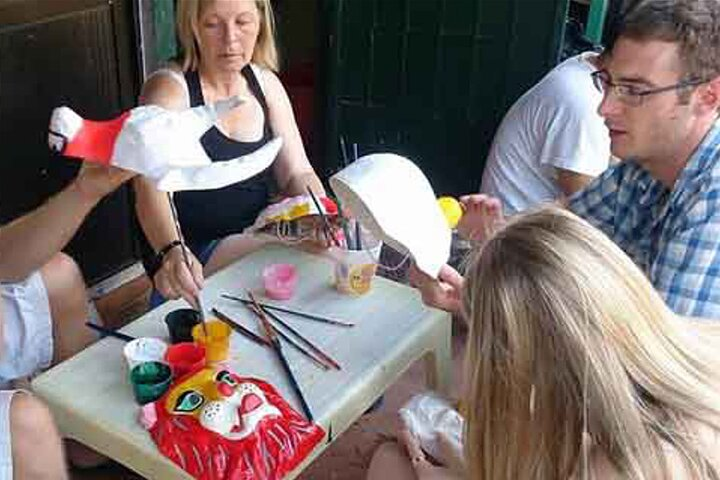 Paper Mask Making Class - Photo 1 of 4