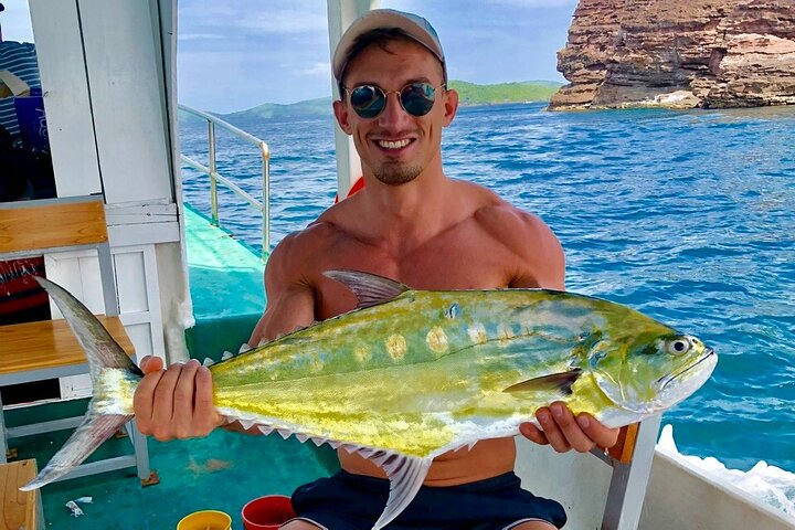 Experience the excitement of deep fishing in Phu Quoc where stunning waters meet the thrill of reeling in your next big catch. Enjoy the journey tailored just for you.