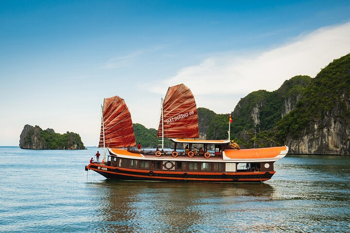 Private Charter Junk in Cat Ba Island & Lan Ha Bay 3days/2nights - Photo 1 of 9