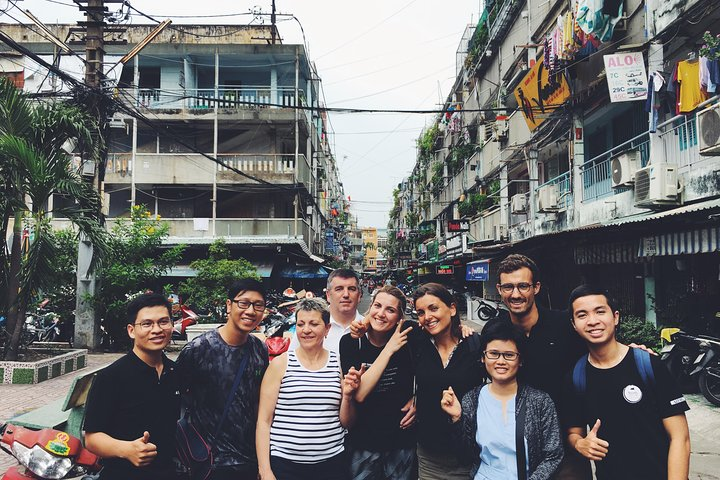 walking around local neighborhood