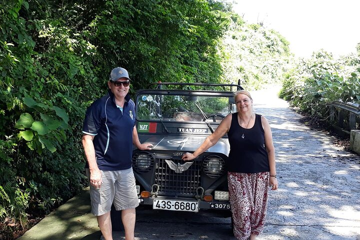 Private Jeep tour Marble and Monkey Mountains -Son Tra Peak - Photo 1 of 12