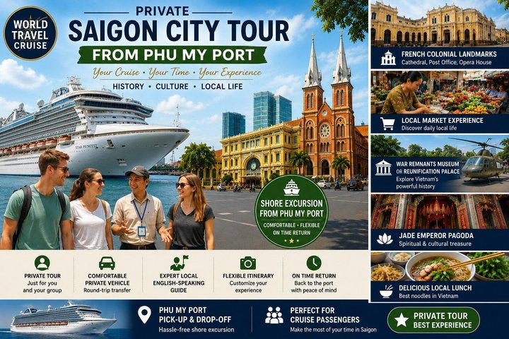 Private Saigon city from Phu My Port - Photo 1 of 25