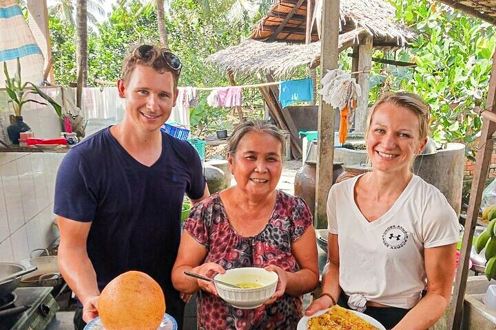 Cooking class at the local home in the Mekong Delta