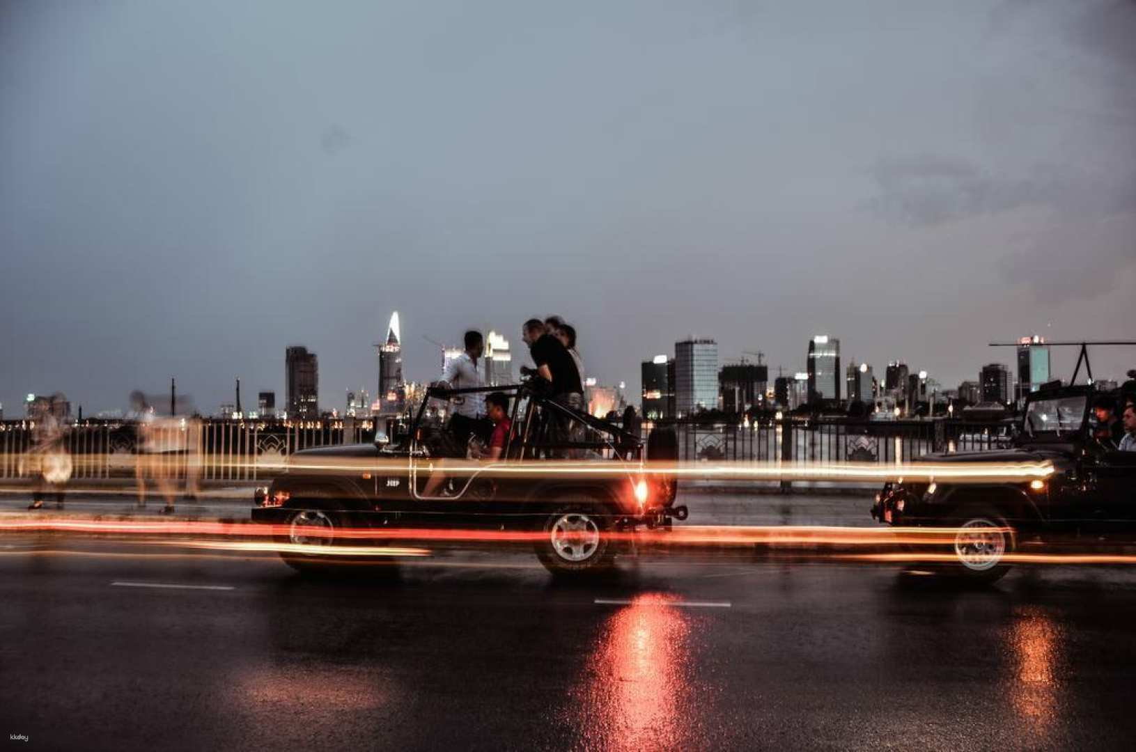 Private Tour | Saigon Night Jeep Tour with Dinner Cruise: Sightseeing, Saigon River Dining Experience, Music Show  (Departs from Ho Chi Minh) - Photo 1 of 6