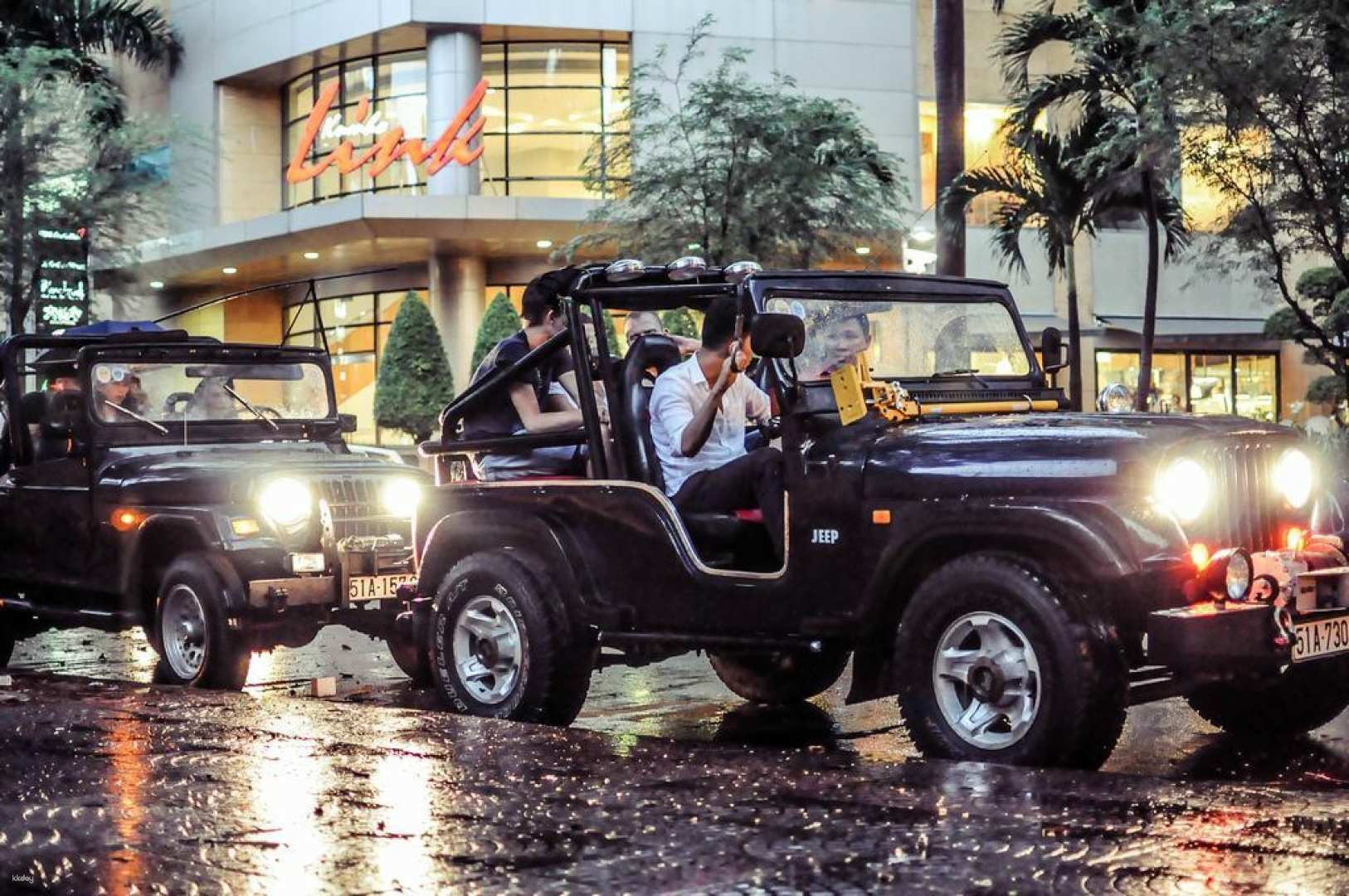 Private Tour | Saigon Night Tour on Vintage Army Jeep: Sightseeing, Sky Bar Experience and Optional Local Food Experience (Departs from Ho Chi Minh) - Photo 1 of 6