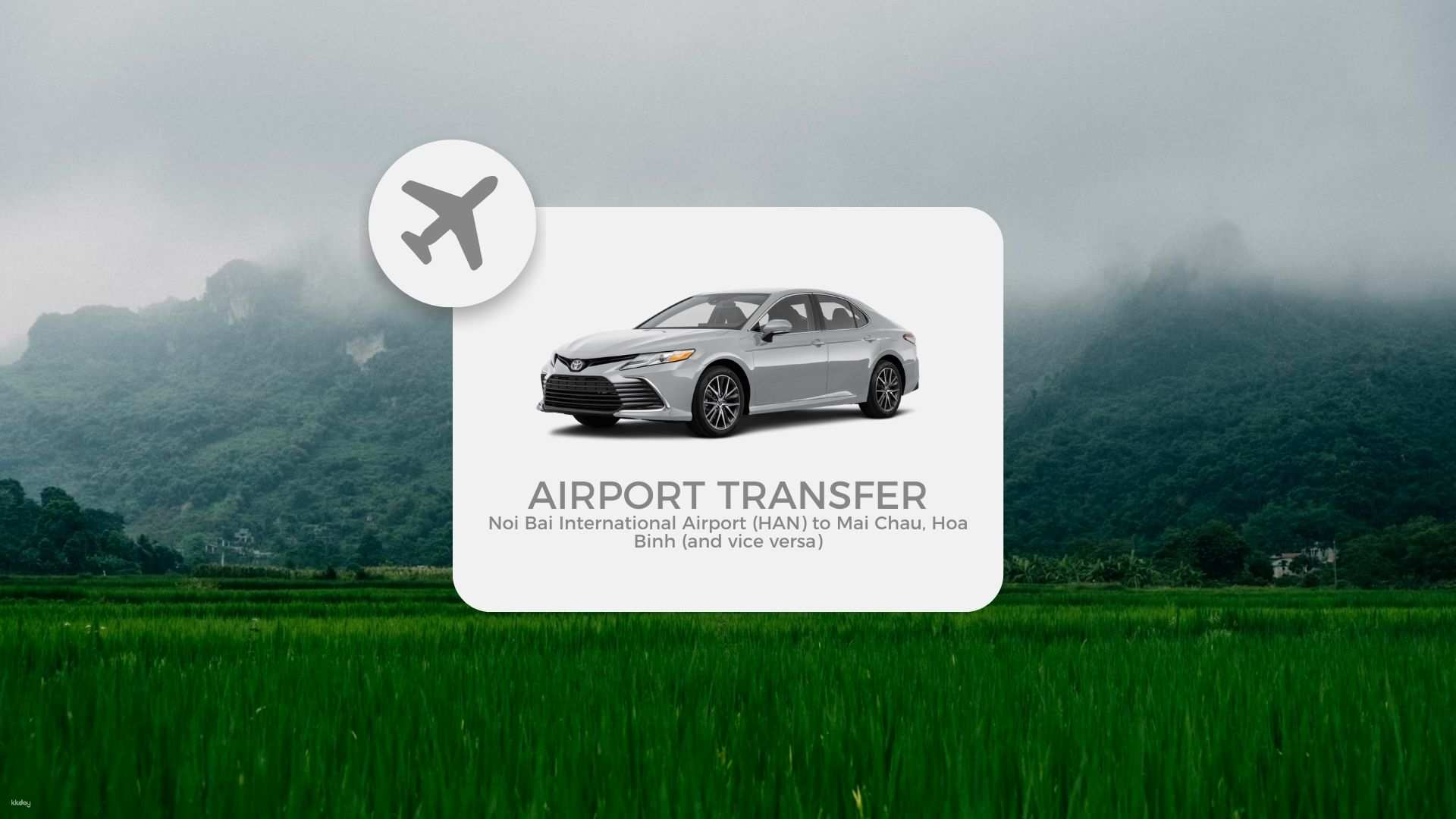 Private Transport | Noi Bai International Airport (HAN) to Mai Chau (Hoa Binh ) and Vice Versa - Photo 1 of 8